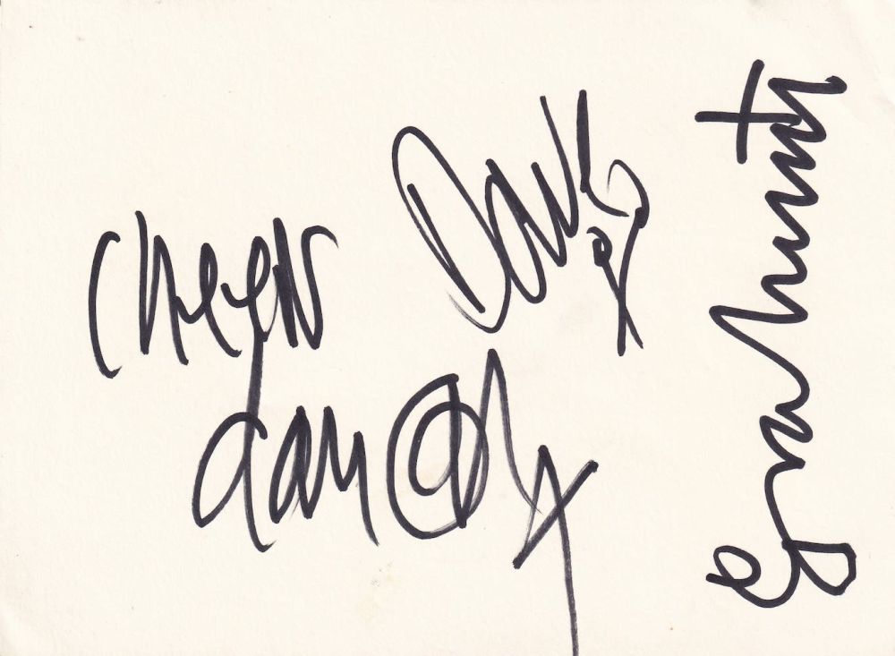 Lot 141: Damon Albarn, Dave Rowntree, Graham Coxon Blur Band...