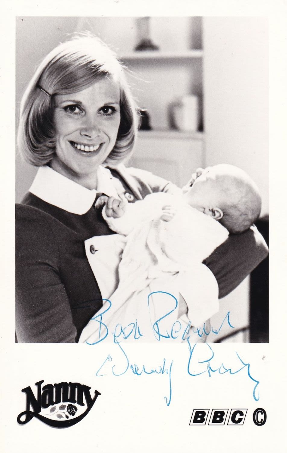 Lot 148: Wendy Craig Legendary British Actress, Nanny 6x4 inch...