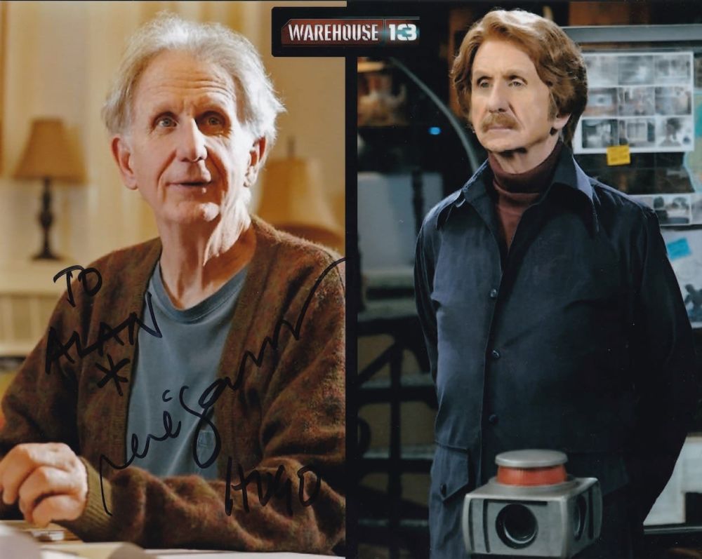 Lot 169: Rene Auberjonois Warehouse 13 Actor 10x8 inch Signed...