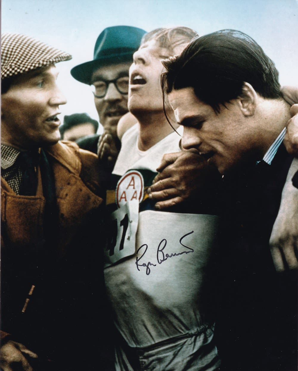Lot 188: Sir Roger Bannister Record Breaking Athlete, 1st Sub...