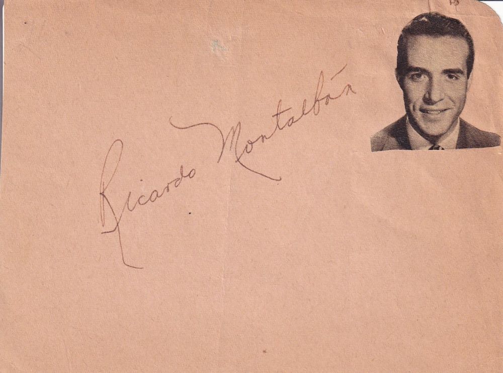 Lot 244: Ricardo Montalban Star Trek, Fantasy Island Actor Signed...