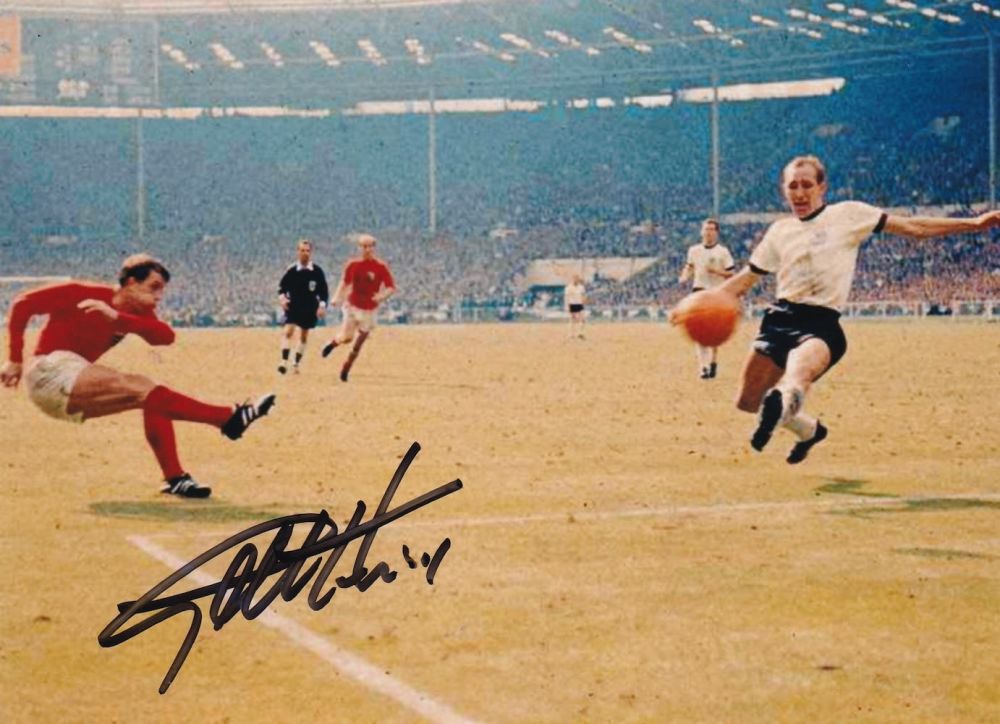 Lot 248: Geoff Hurst 1966 World Cup Winner and Hattrick...