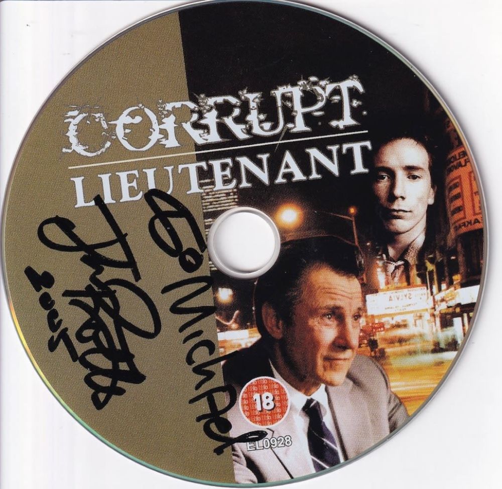 Lot 256: Johnny Rotten Sex Pistols Band Member Corrupt Lieutenant...