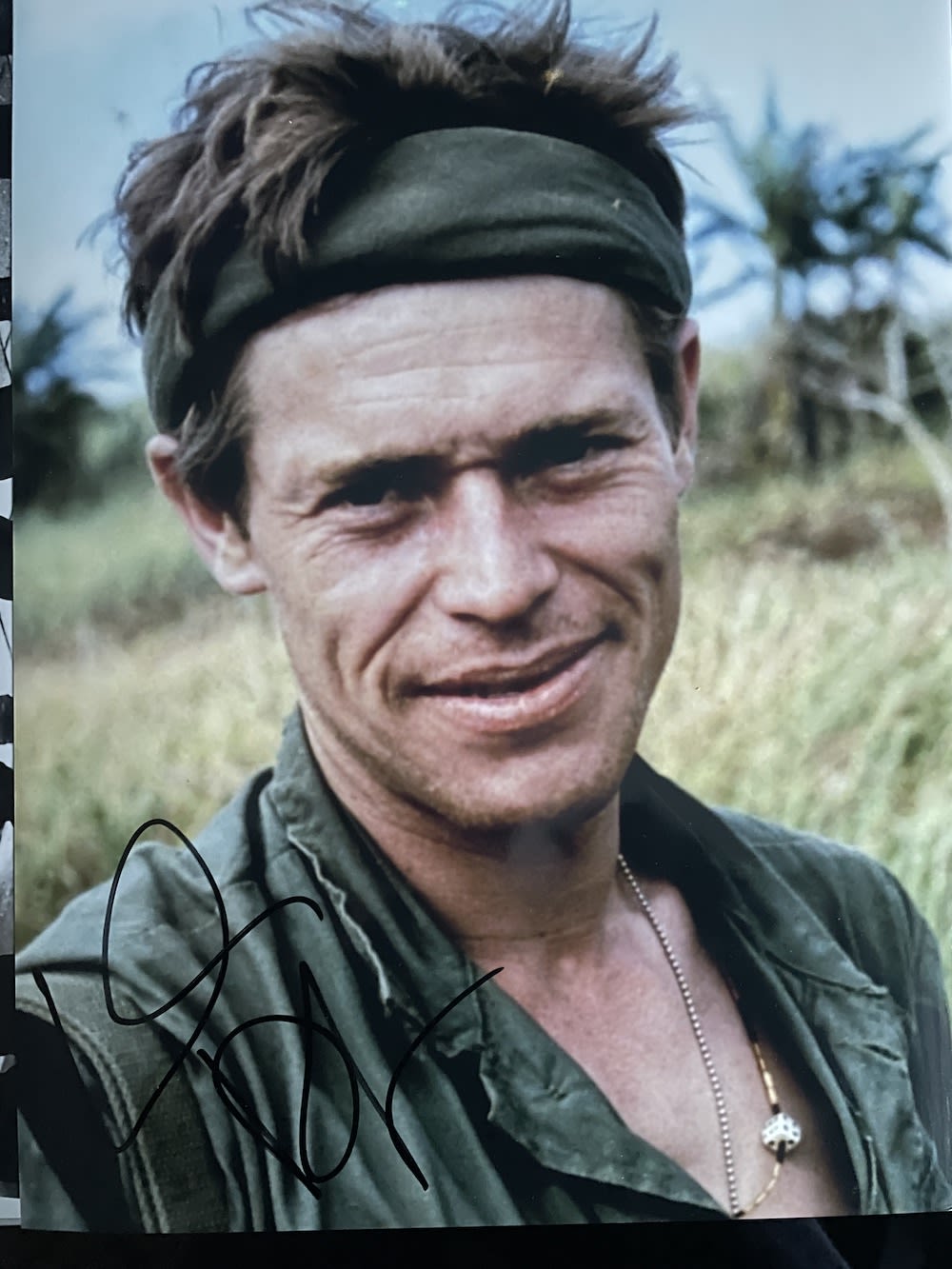 Lot 275: Willem Dafoe Great American Film Actor Large 16x12...
