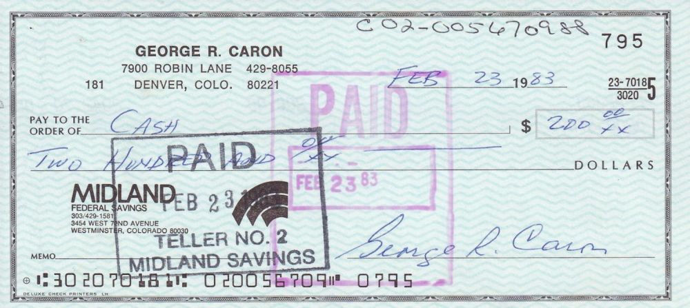 Lot 293: George Caron Tail gunner on the Enola Gay...