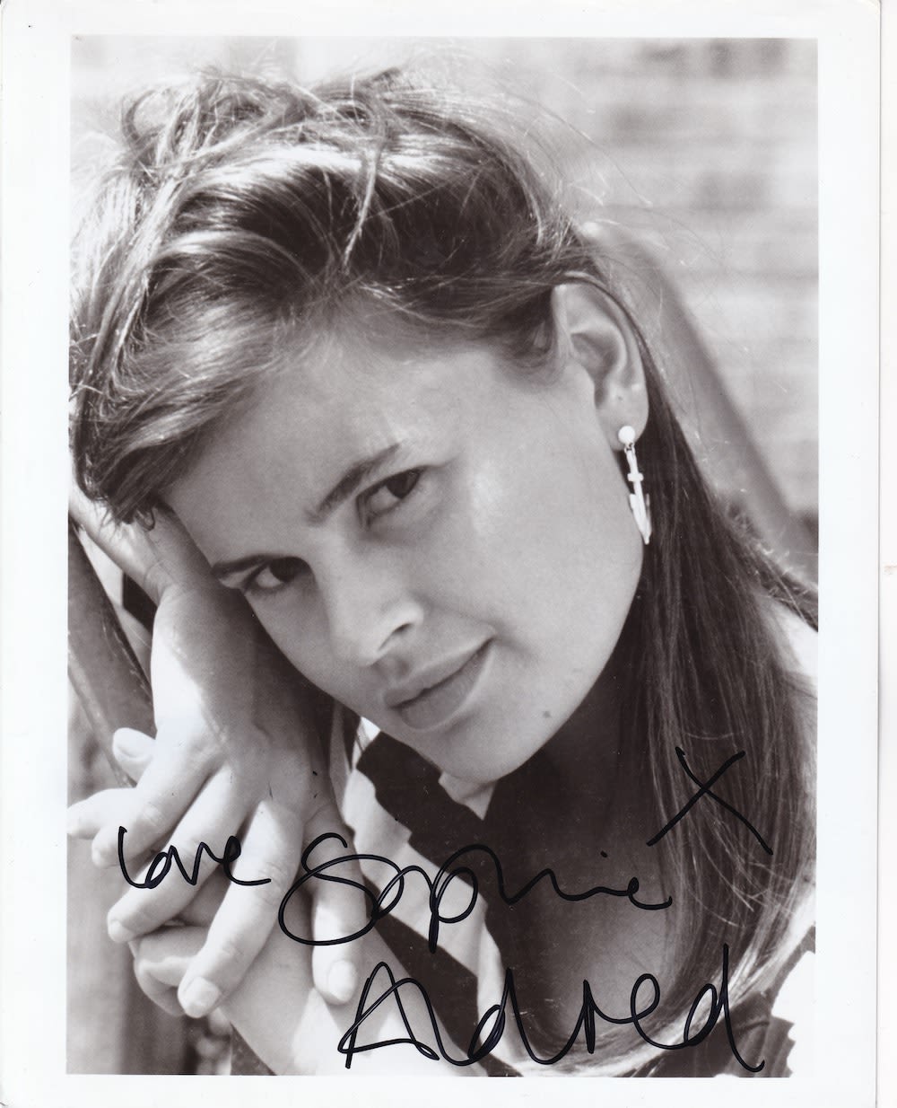 Lot 297: Sophie Aldred Popular Actress, Dr Who 10x8 inch...