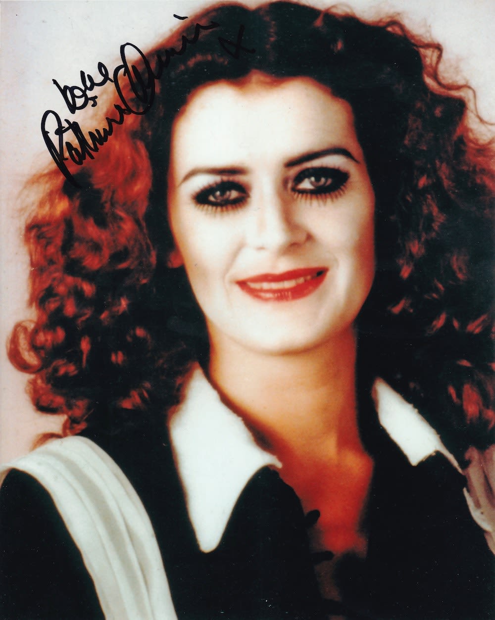Lot 300: Patricia Quinn Rocky Horror Picture Show Actress 10x8...