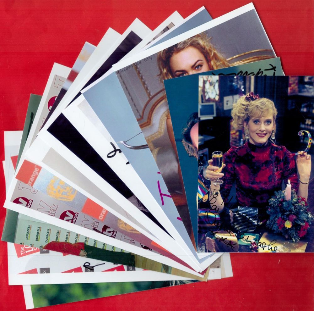 Lot 86: TV & Film Collection of 10 Vintage Signed...