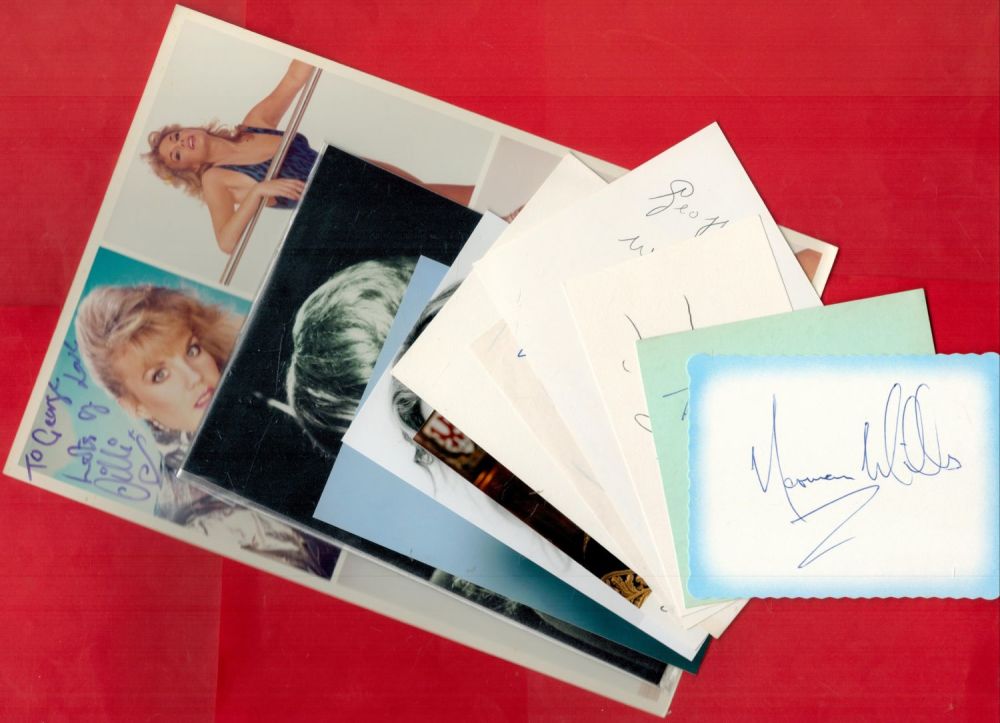 Lot 91: TV & Film, Politics & Sport Signed Photos...