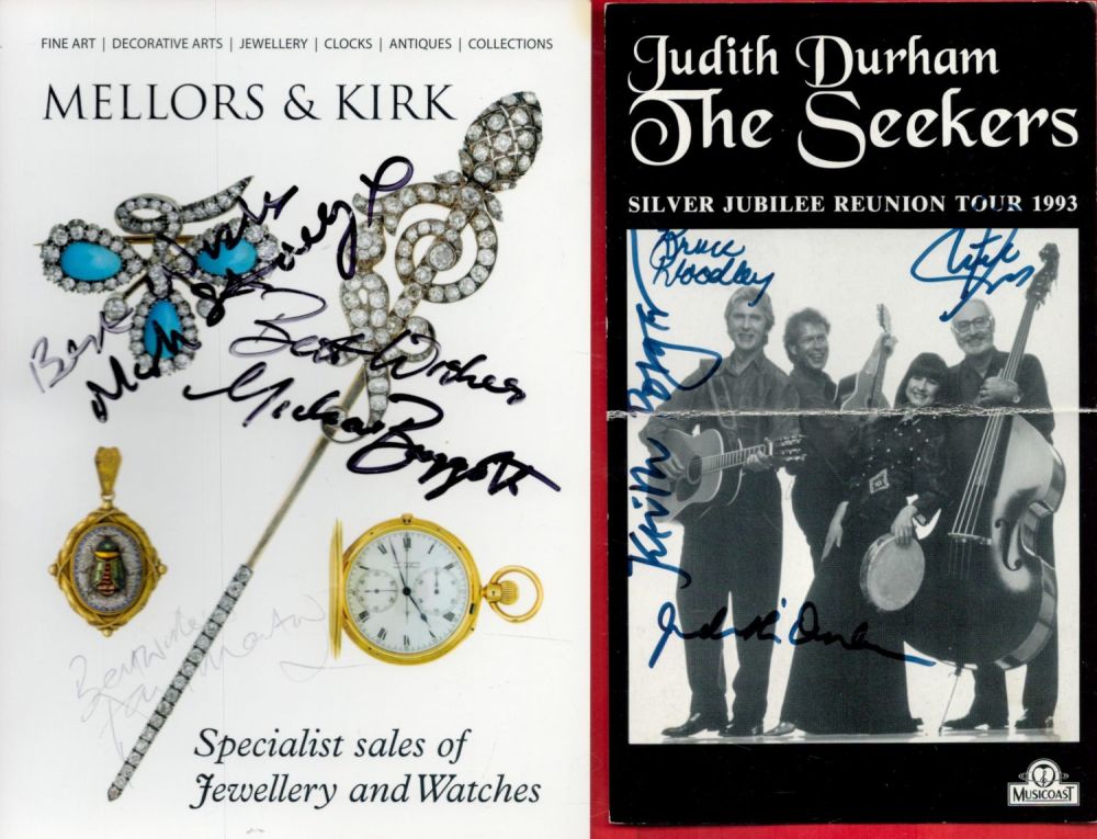 Lot 92: Flog It Multi-Signed Mellors & Kirk Brochure Signed...