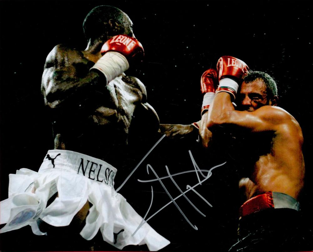 Lot 108: Johnny Nelson signed 10x8 colour photo pictured during...
