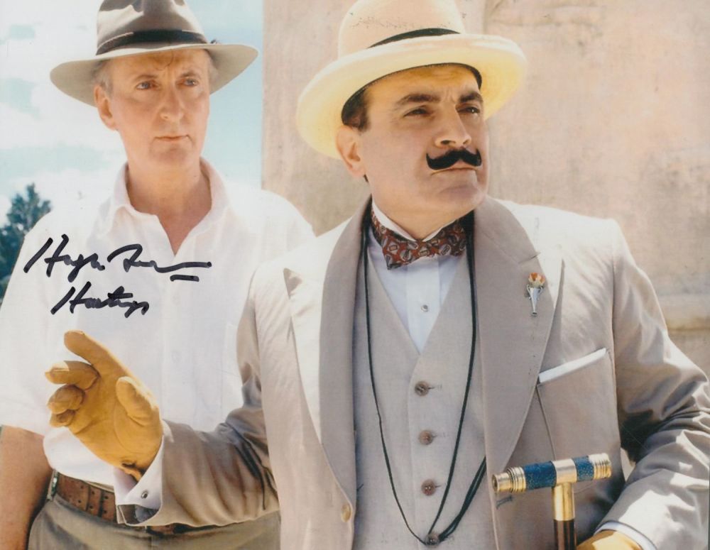 Lot 175: Poirot Hugh Fraser as Hastings signed 10 x...