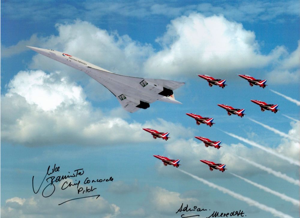 Lot 203: Concorde and Red Arrows Chief Pilot Capt Mike...