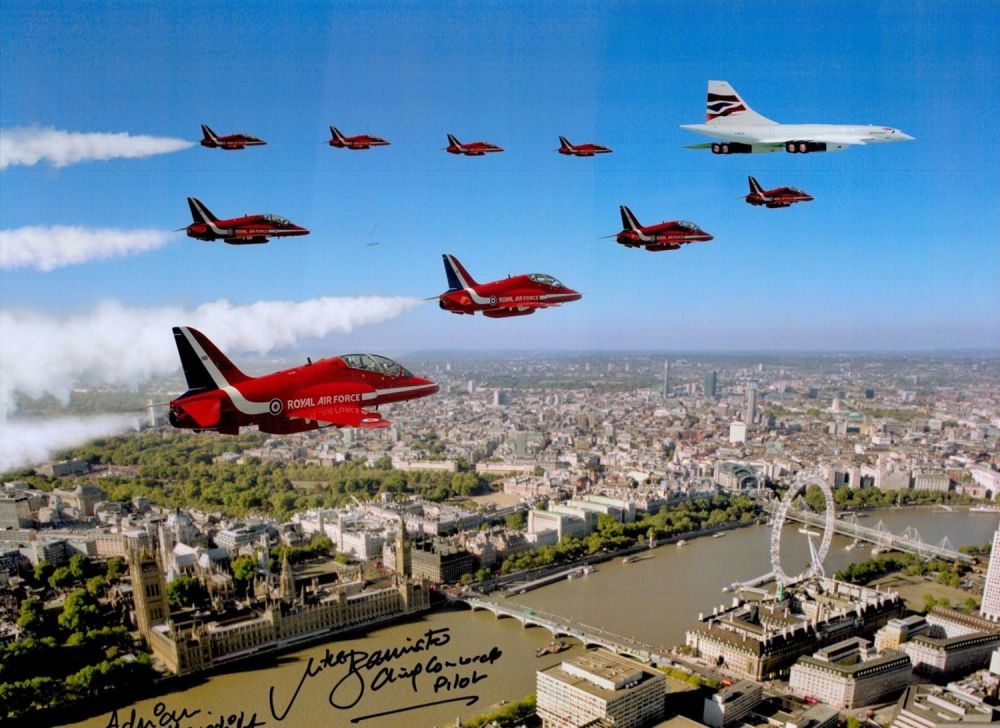 Lot 206: Concorde and Red Arrows Chief Pilot Capt Mike...