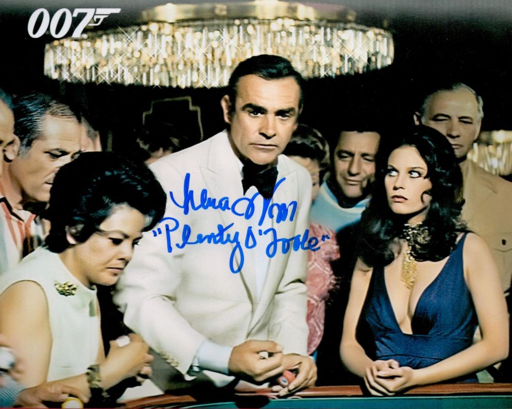 Lot 224: Plenty O'Toole Lana Wood signed 10 x 8...