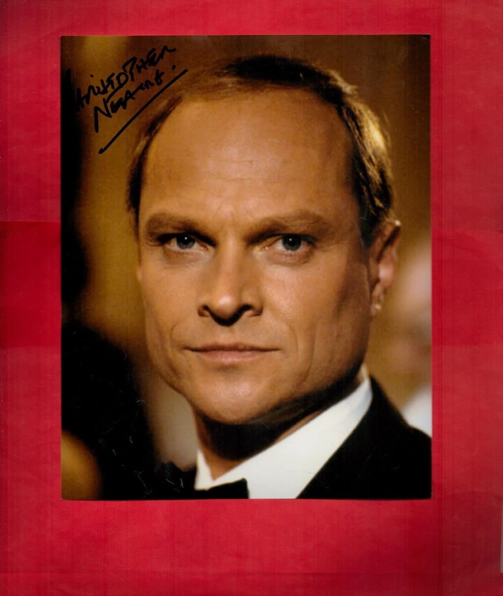 Lot 245: Christopher Neame James Bond actor signed 10 x...