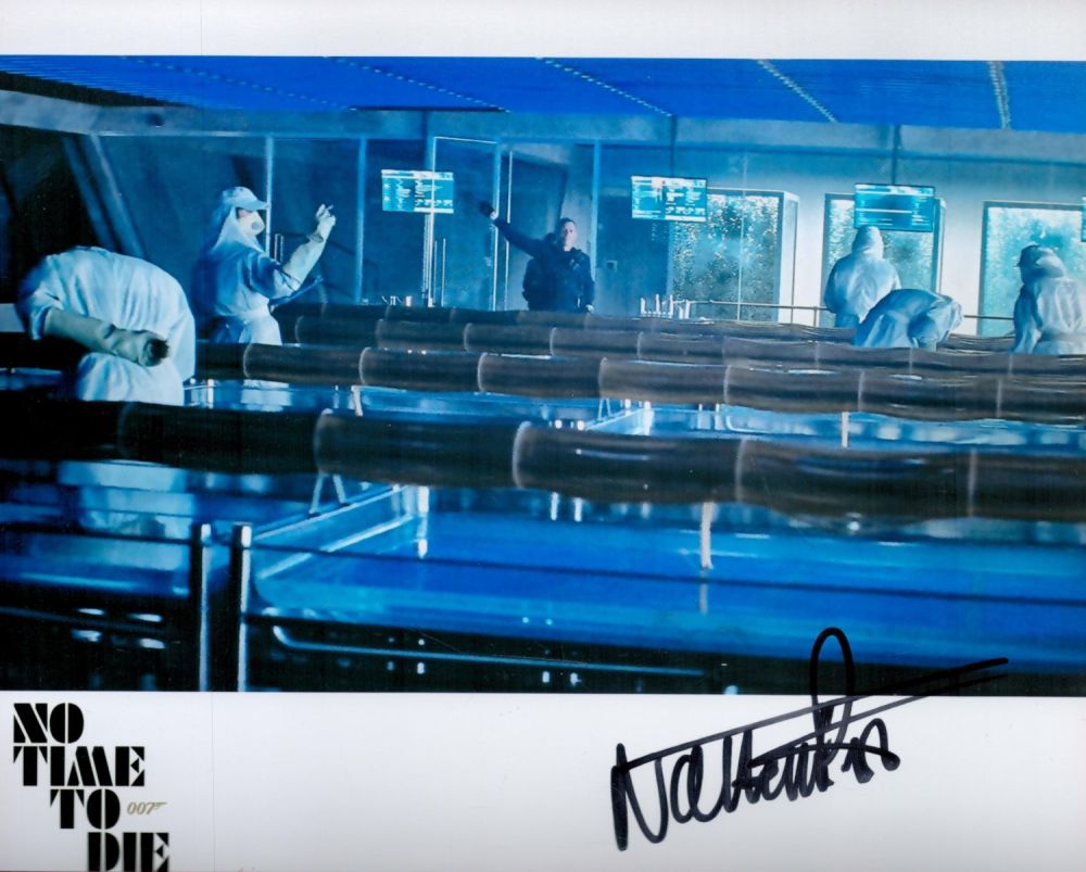 Lot 246: Nathan Pegler No Time to Die signed 10...