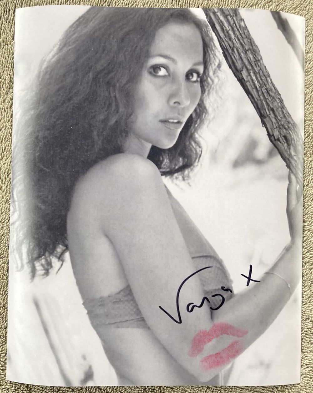 Lot 256: 007 Bond actress Page 3 topless model Vanya...