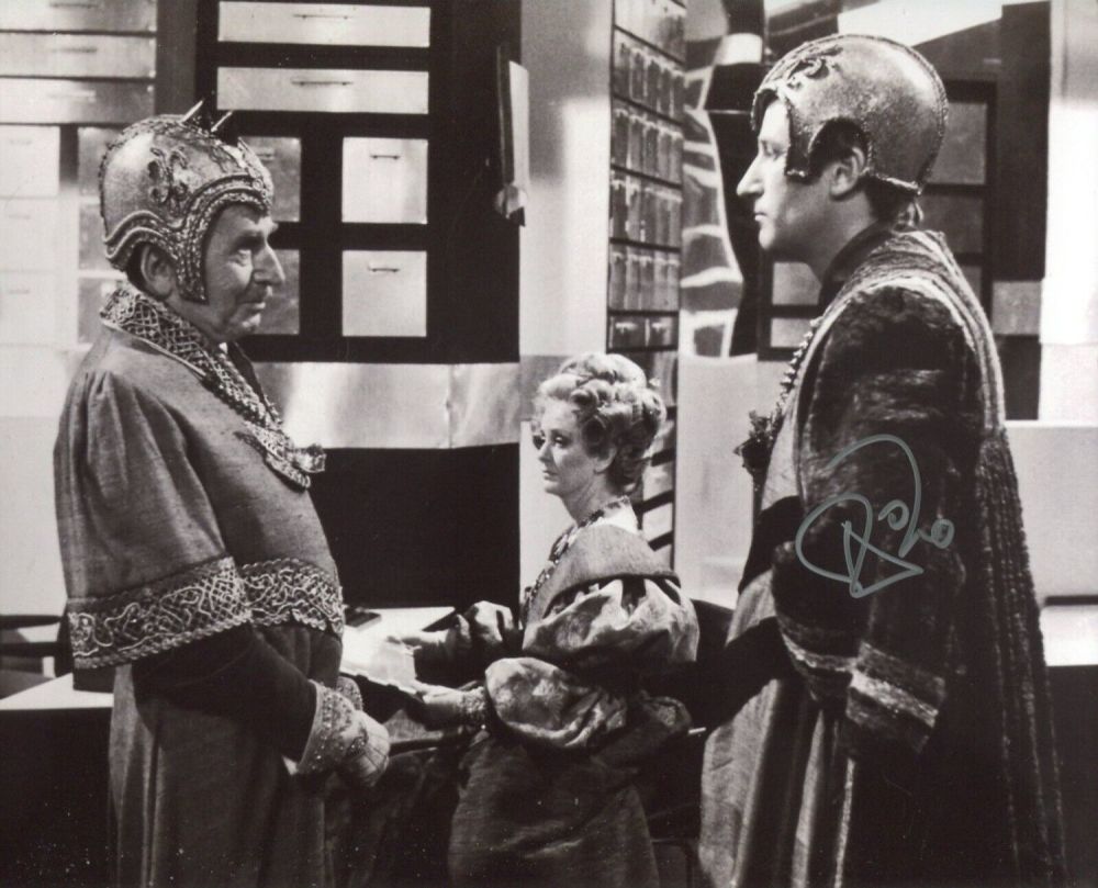 Lot 292: Doctor Who scene 8x10 photo signed by Paul...
