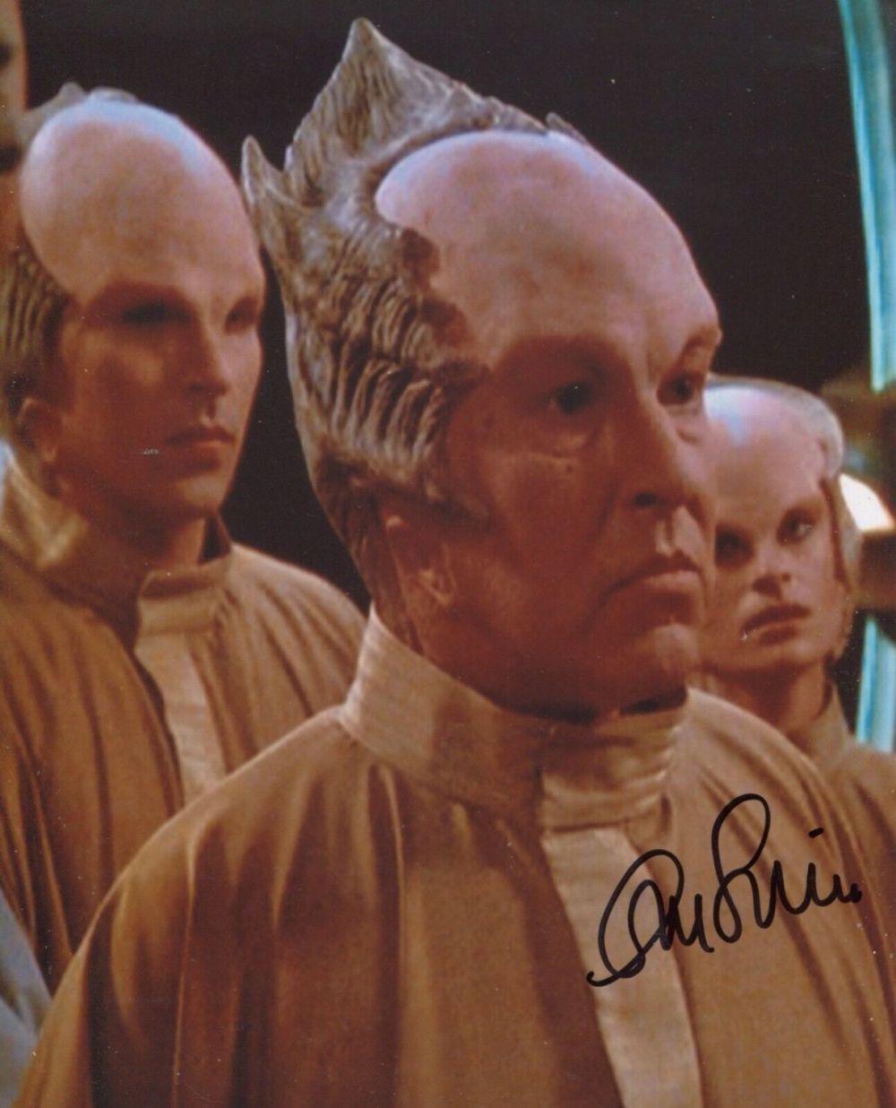 Lot 299: Star Trek Babylon 5 photo signed by actor...