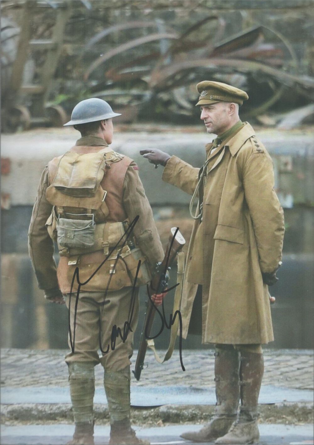 Lot 303: Mark Strong signed 12x8 colour photo. British actor,...