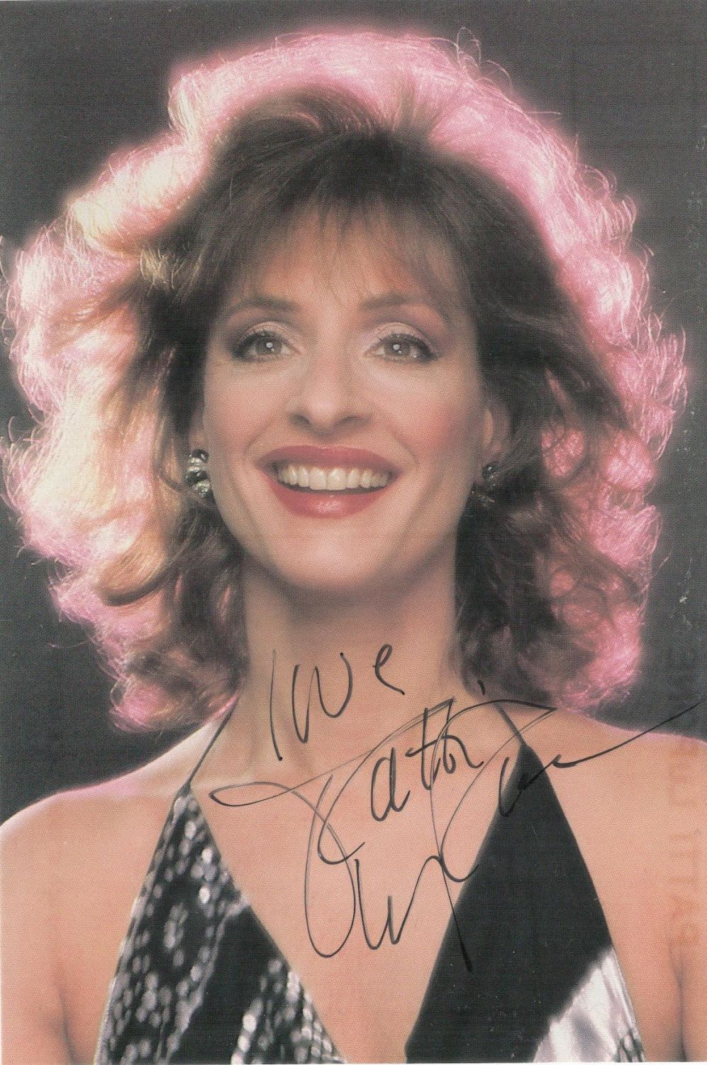 Lot 349: Patti Lupone signed 6x4 colour promo photo. Good...