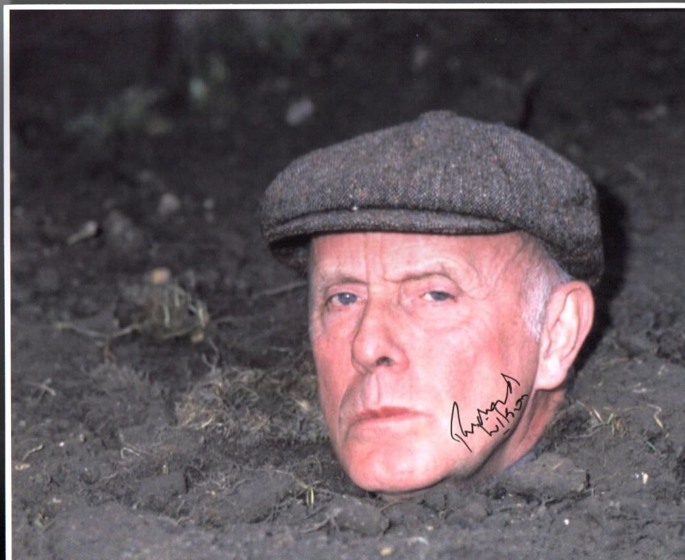 Lot 389: Richard Wilson signed One Foot in the Grave...