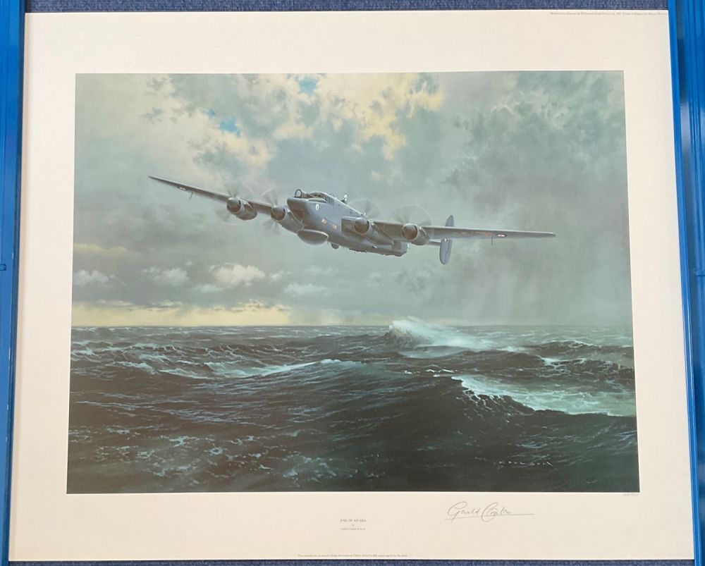 Lot 452: Gerald Coulson Handsigned 32x27 Colour Print Titled 'End...