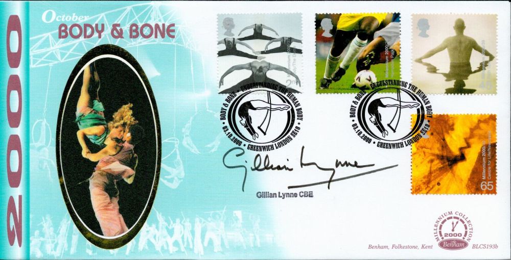 Lot 476: Gillian Lynne October Body and Bone Benham Millennium...