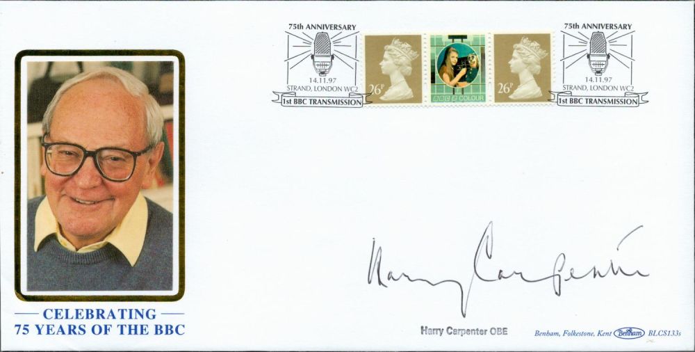 Lot 522: Harry Carpenter OBE signed Celebrating 75 Years of...
