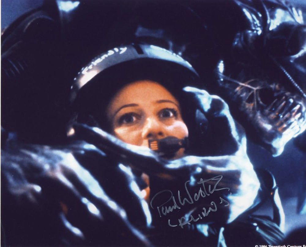 Lot 539: Super Sale! Aliens Paul Weston hand signed 10x8...