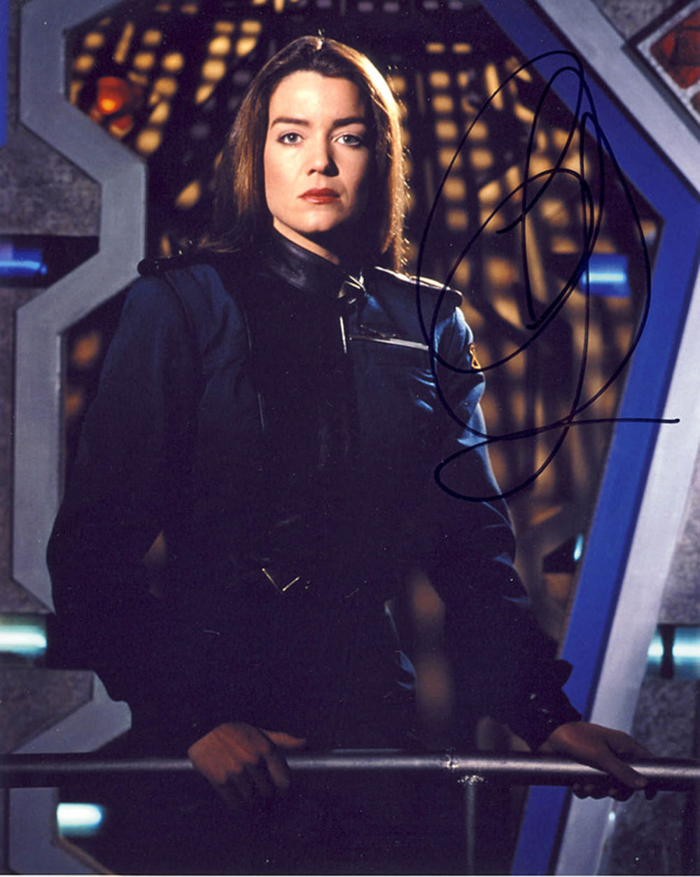 Lot 544: Blowout Sale! Babylon 5 Claudia Christian hand signed...