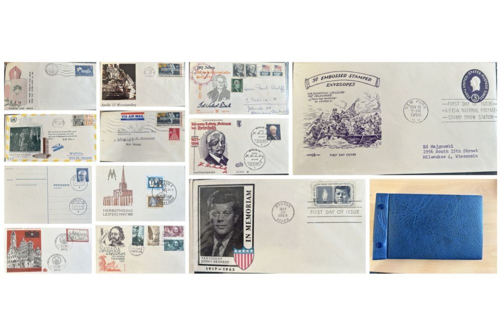 Lot 603: 50 Plus Vintage First Day Covers From Around...