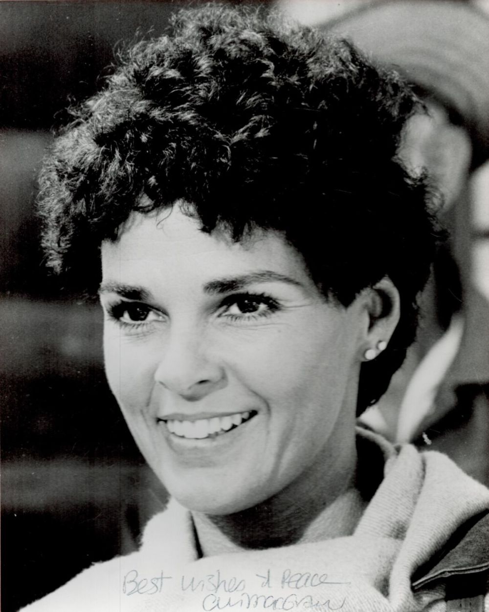 Lot 668: Ali McGraw Signed 10x8 inch Black and White...