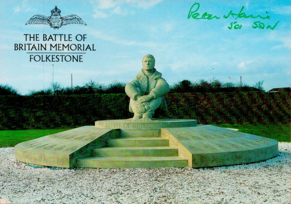 Lot 66: Peter Hairs (501 Sqn) Signed The Battle of...
