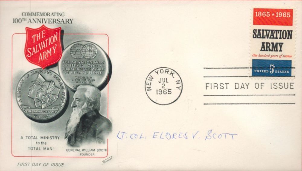 Lot 196: Dolittle Raider Eldred Von Scott Signed The Salvation...