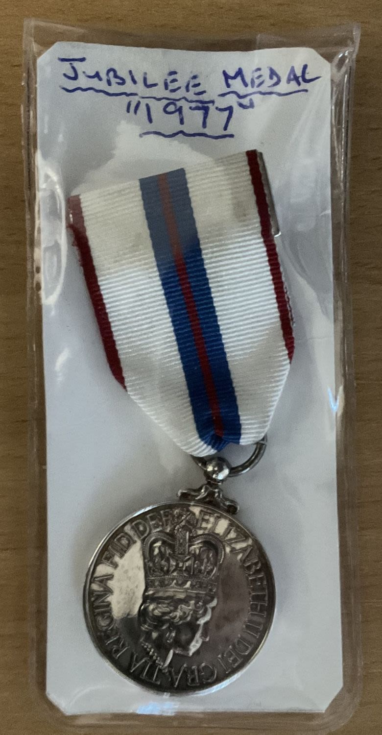 Lot 303: The Jubilee Medal 1977. 25th Year of the...