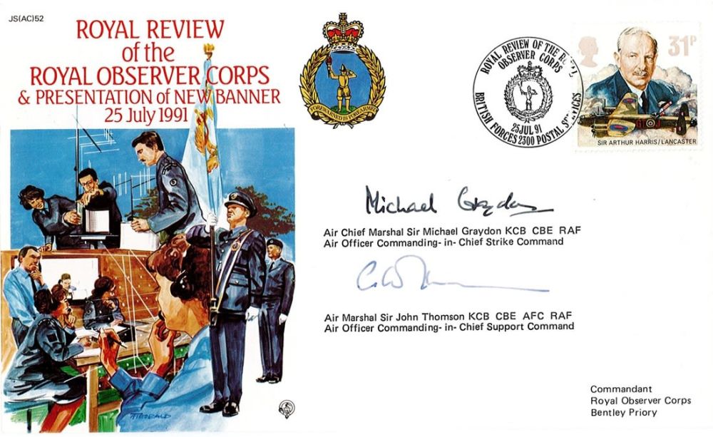 Lot 314: ACM Sir Michael Graydon and Air Marshal Sir...