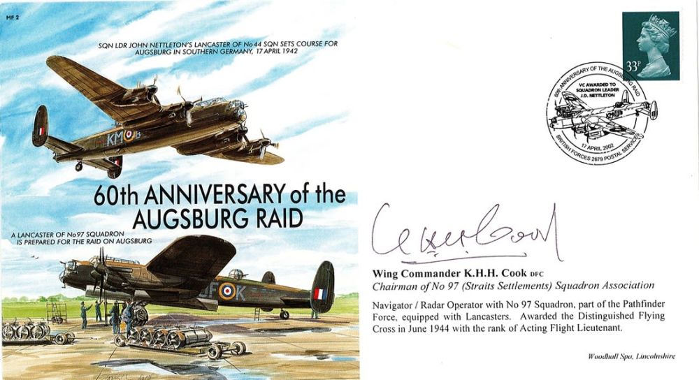 Lot 331: WW2 Wg Cdr K H H Cook DFC...