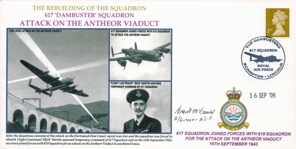 Lot 371: World War II Signed FDC Titled The Rebuilding...