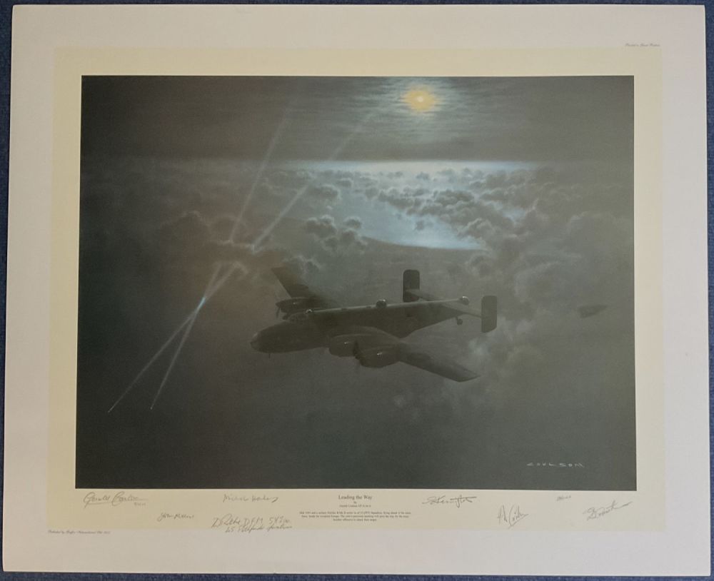 Lot 400: 8 Signed Gerald Coulson Colour Print Titled Leading...