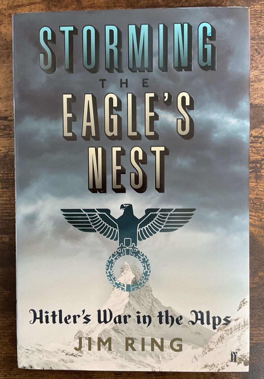 Lot 413: Jim Ring 1st Edition Hardback Book Titled Storming...