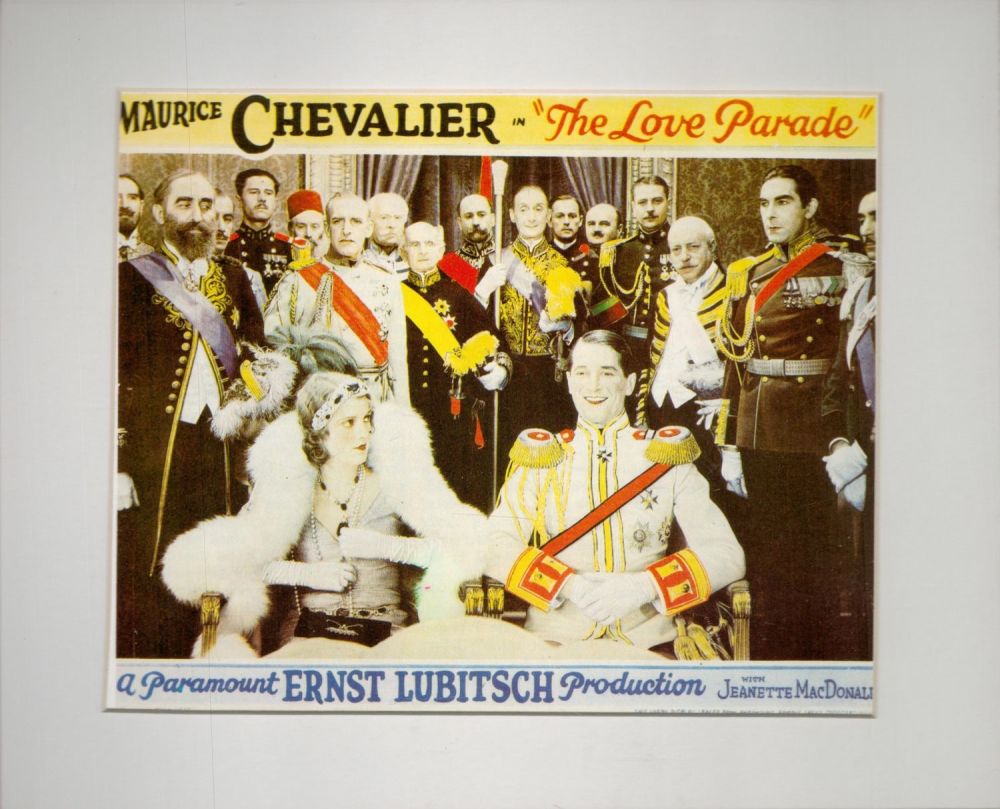Lot 205: Maurice Chevalier in The Love Parade Colourised Magazine...