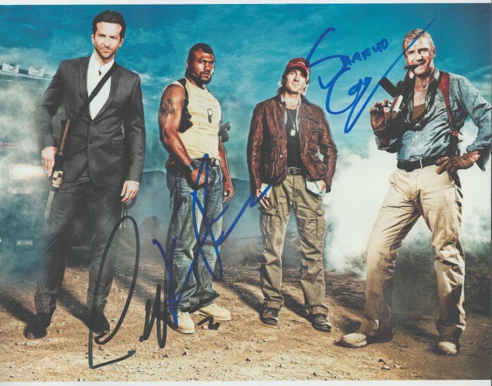 Lot 236: The A Team Multi Signed 10x8 inch Colour...