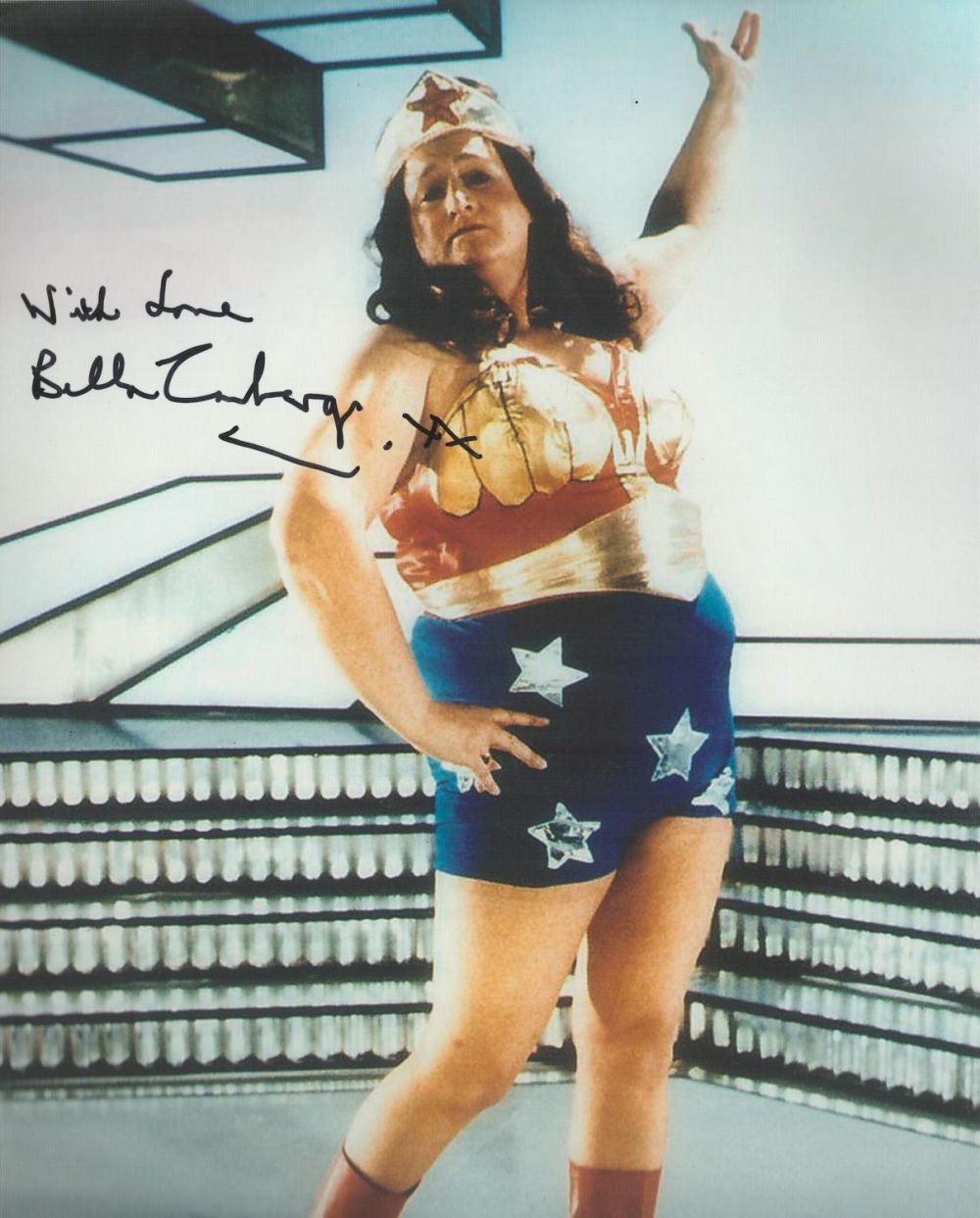 Lot 373: Bella Emberg signed 10x8 colour photo. Emberg (born...