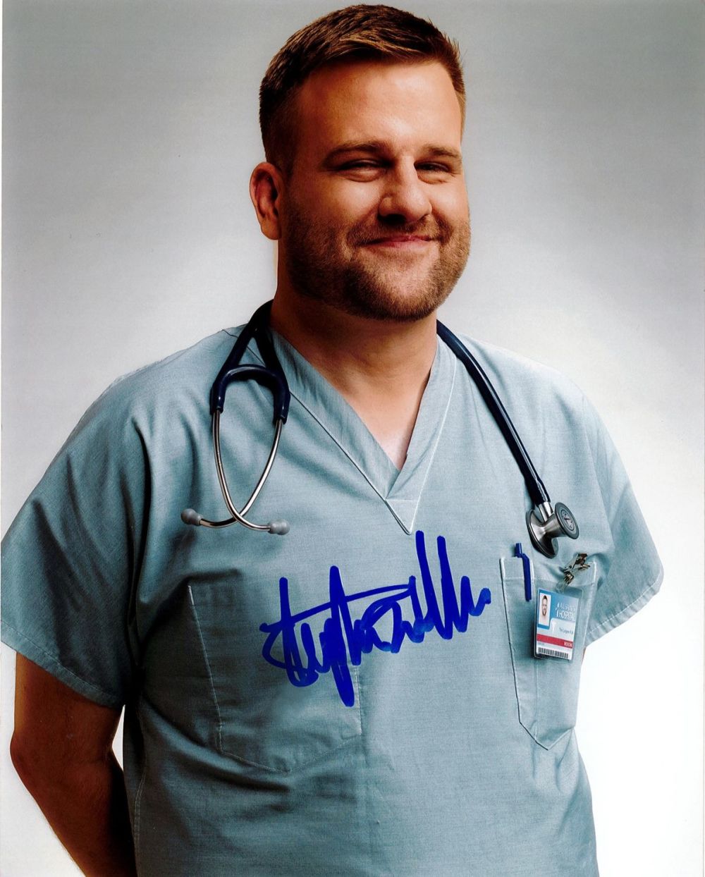 Lot 404: American Actor Stephen Wallem Signed 10x8 inch Colour...
