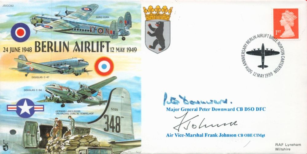 Lot 464: Maj Gen Peter Downward and AVM Frank Johnson...