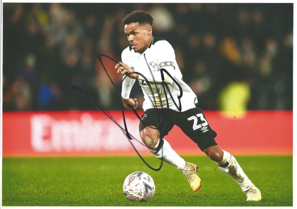 Lot 522: Football. Derby County Fc Collection of 7 Signed...