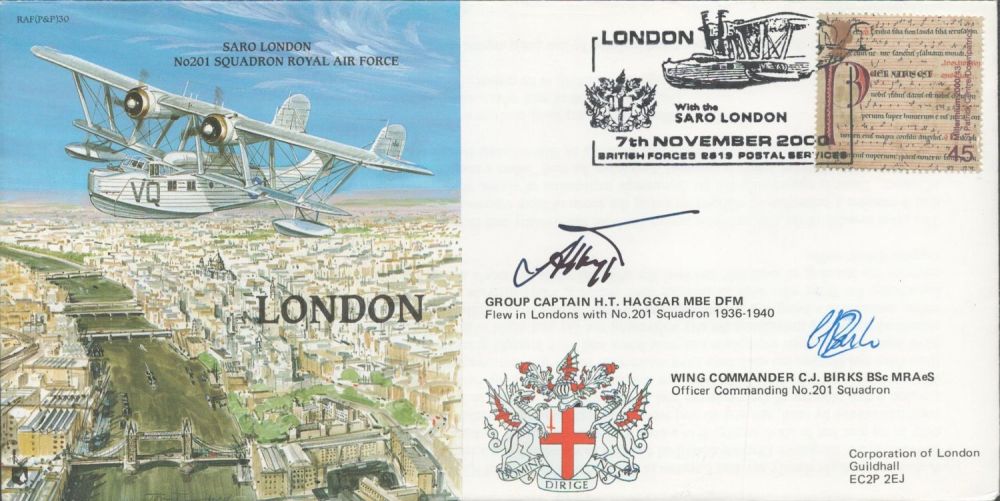 Lot 549: Grp Cptn HT Haggar and Wg Cdr CJ...