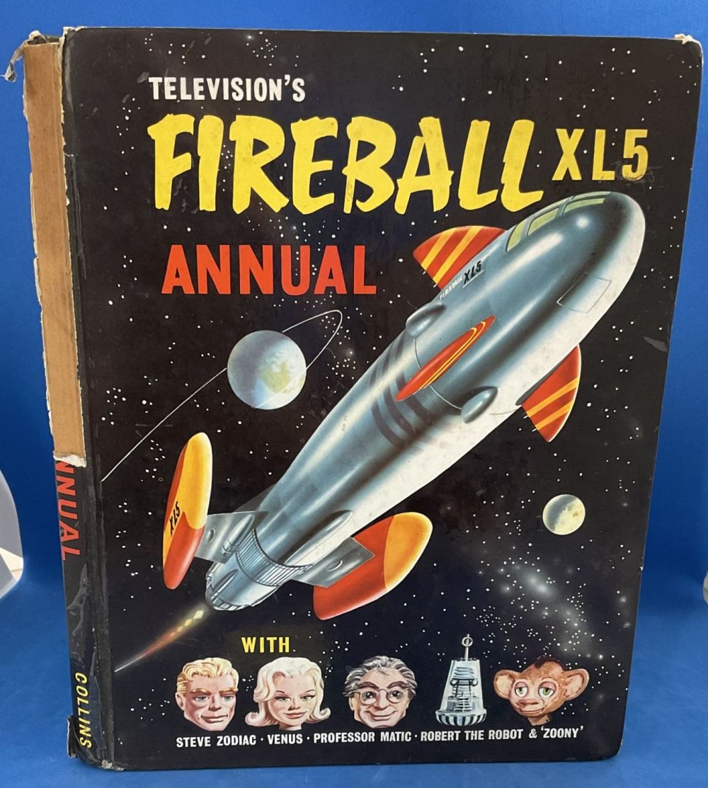Lot 562: Televisions Fireball XL5 Annual Published in 1963. Cost...